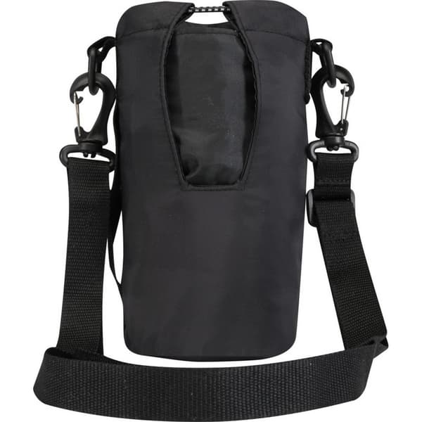 Floso Återvunnen Polyester 2L Flaskväska En Storlek Enfärgad Svart Solid Black One Size