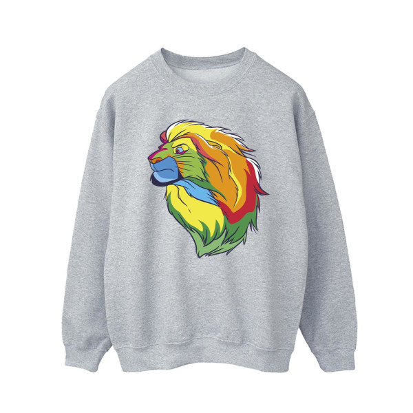 Disney Mens The Lion King Colors Sweatshirt L Sports Grey Sports Grey L