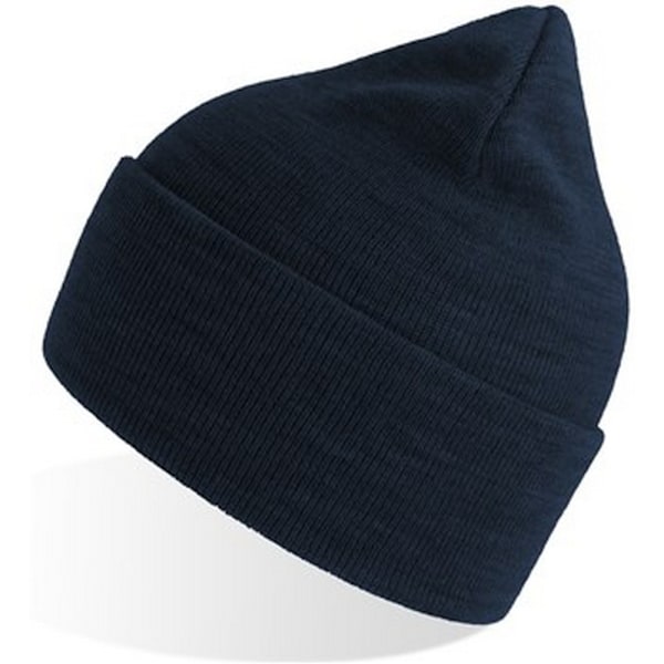 Atlantis Unisex Vuxen Ren Beanie i Återvunnet Material One Size Marinblå Navy One Size