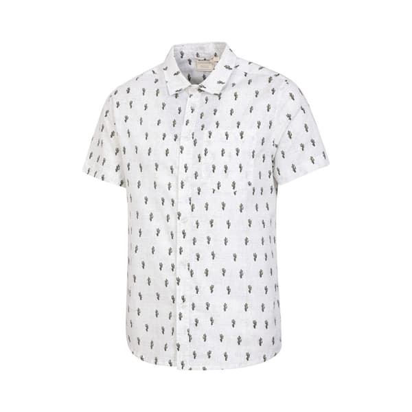 Mountain Warehouse Herr Preston Illustration Skjorta XL Vit White XL
