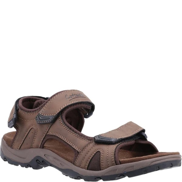 Cotswold Shilton Recycled Sandaler för Herr 8 UK Brun Brown 8 UK