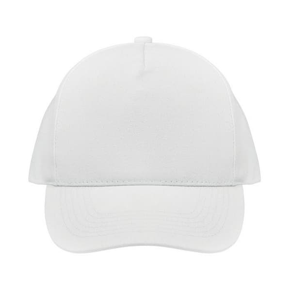 MidOcean Bicca Baseballkeps i Ekologisk Bomull One Size Vit White One Size