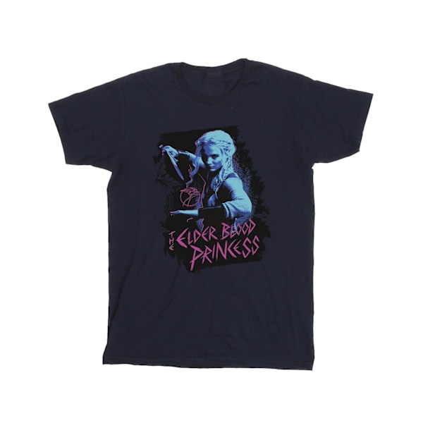 Netflix The Witcher Ciri Blood Princess T-shirt M Marinblå Navy Blue M