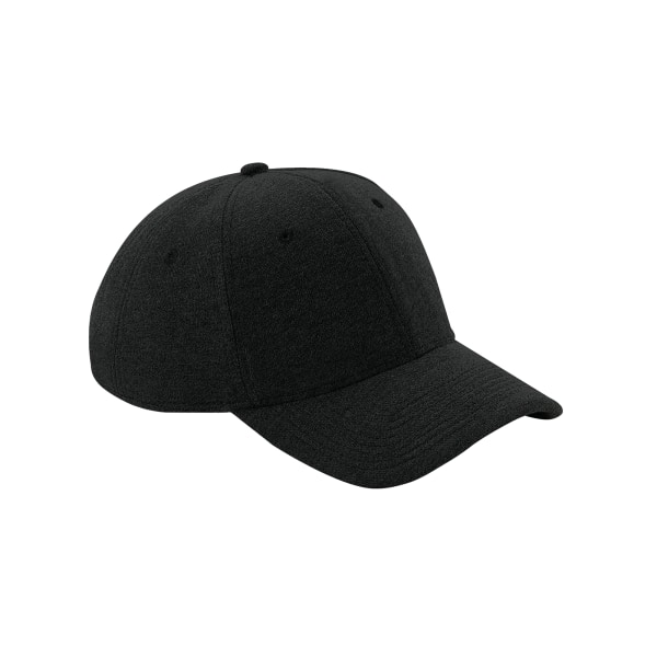 Beechfield Athleisure Jersey cap One Size Svart Black One Size