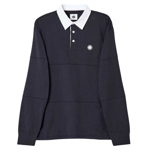 Pretty Green Herr Islington Rugbytröja M Marinblå Navy M