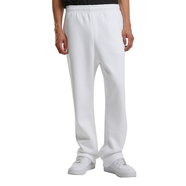 Build Your Brand Unisex Vuxen Fluffiga Joggingbyxor XXL Vit White XXL