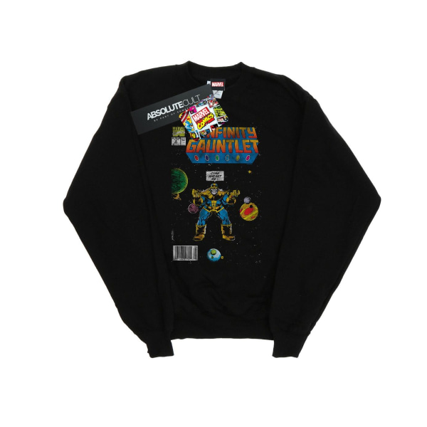 Marvel Comics Herr Infinity Gauntlet Sweatshirt S Svart Black S