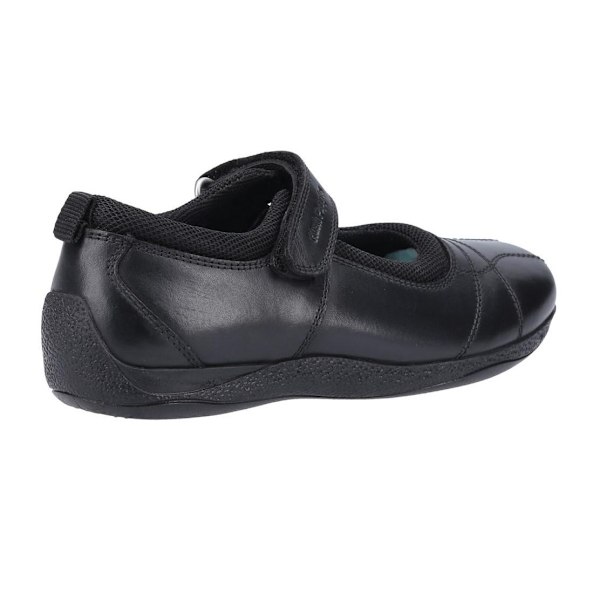 Hush Puppies Clara läderskolskor för flickor 13 UK barn svart Black 13 UK Child