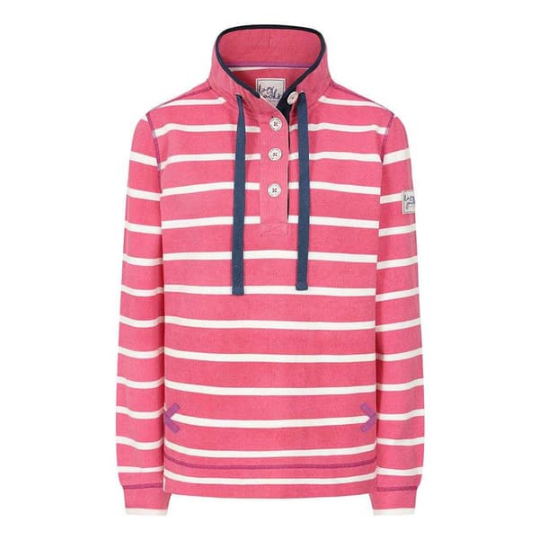 Lazy Jacks Randig Pikétröja för Dam 18 UK Cherry Cherry 18 UK