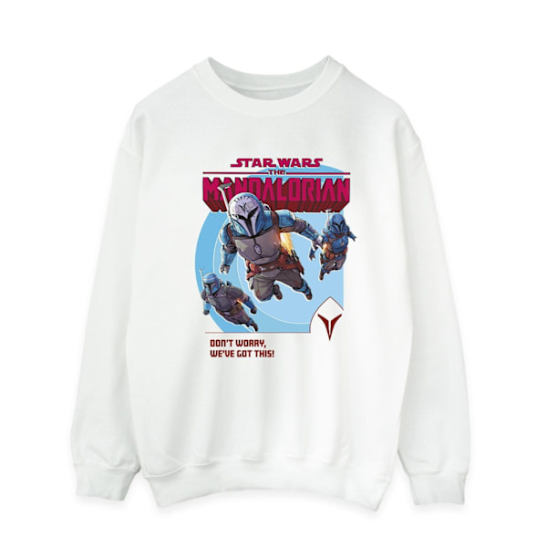 Star Wars Herr The Mandalorian We´ve Got This Sweatshirt 3XL Vit White 3XL
