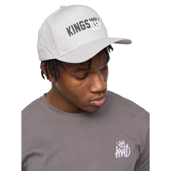 Kings Will Dream Tagged Baseballkeps för män, One Size, Askgrå Ash Grey One Size