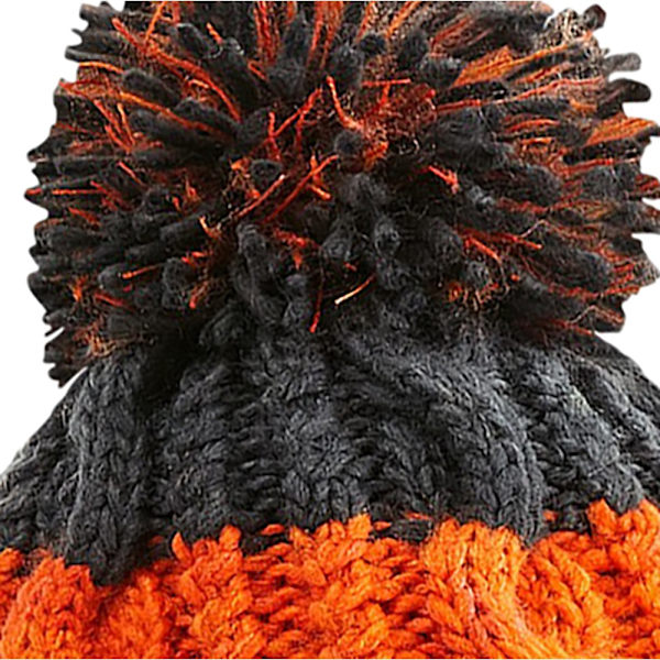 Beechfield Unisex Adult Apres Beanie One Size Orange/Dark Graph Orange/Dark Graphite One Size