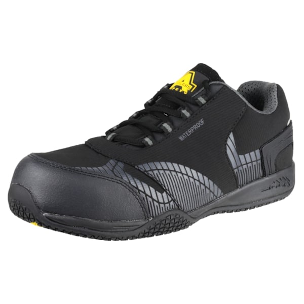 Amblers Safety FS29C Säkerhetsskor för Herr 10.5 UK Svart Black 10.5 UK