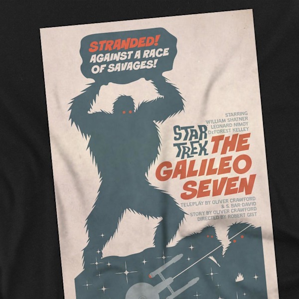 Star Trek Herr The Original Series Avsnitt 16 T-Shirt L Svart Black L