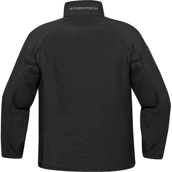 Stormtech herr Bonded Teflon® DWR vind/vattenavvisande jacka M Black/Black M