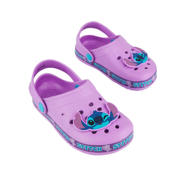 Lilo & Stitch Flicka Clogs 2 UK Barn Lila Purple 2 UK Child