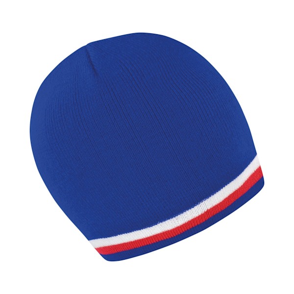 Result Winter Essentials Unisex Vuxen National France Beanie On Blue/White/Red One Size