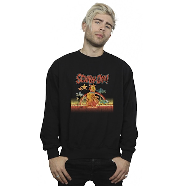 Scooby Doo Herr Palmträd Sweatshirt XXL Svart Black XXL