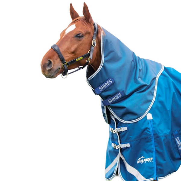Shires Highlander Original 200 Hästtäcke Hals 7´ 3 B Blue 7´ 3