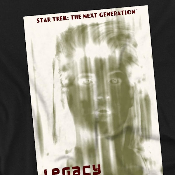 Star Trek Unisex Vuxen The Next Generation Säsong 4 Avsnitt 6 T-shirt Black XXL