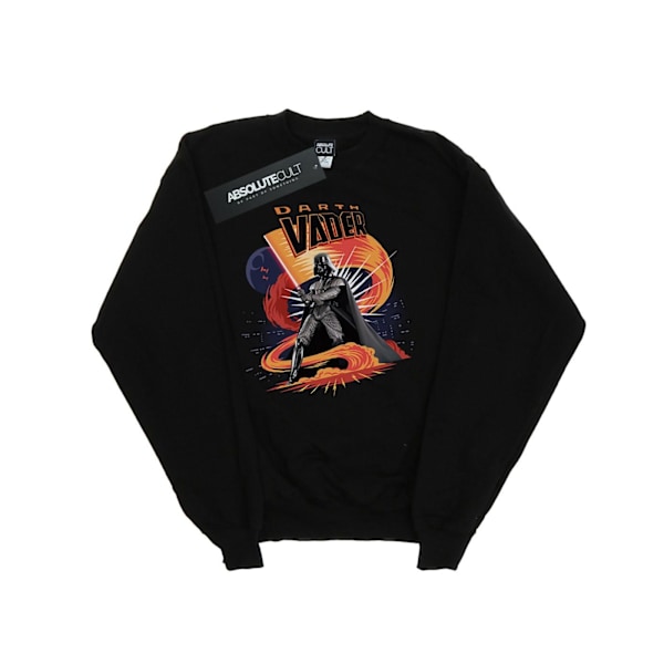 Star Wars Darth Vader Swirling Fury Sweatshirt XXL Svart Black XXL