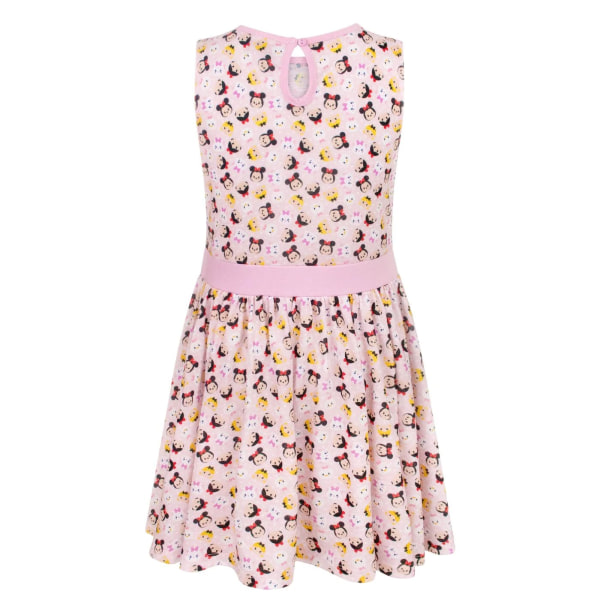 Disney Tsum Tsum Girls Minnie Mouse Skater Dress 4-5 Years Pink Pink 4-5 Years
