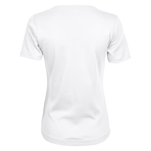 Tee Jays Dam Interlock Kortärmad T-shirt L Vit White L