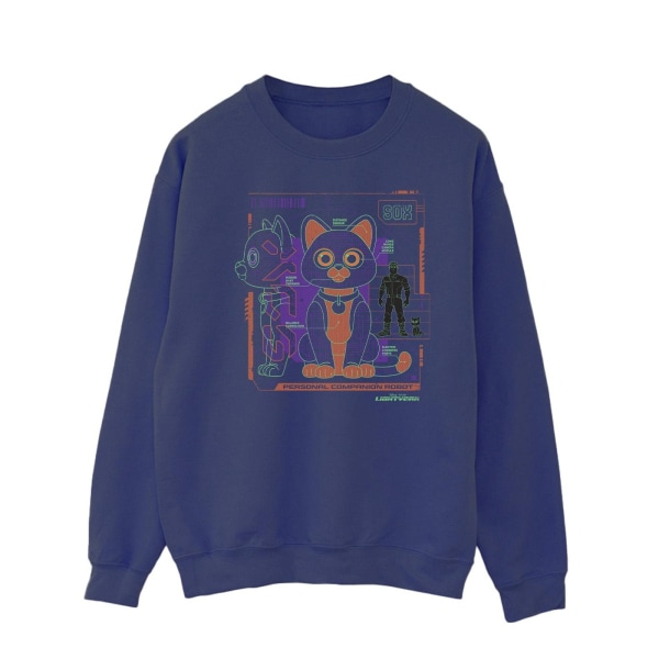 Disney Mens Lightyear Sox Technical Sweatshirt M Marinblå Navy Blue M