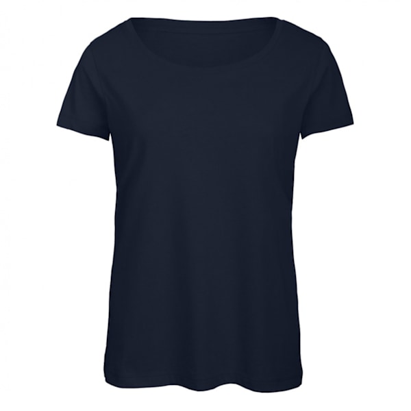 B&C Dam/Damer Favourite Cotton Triblend T-Shirt M Marinblå Navy Blue M