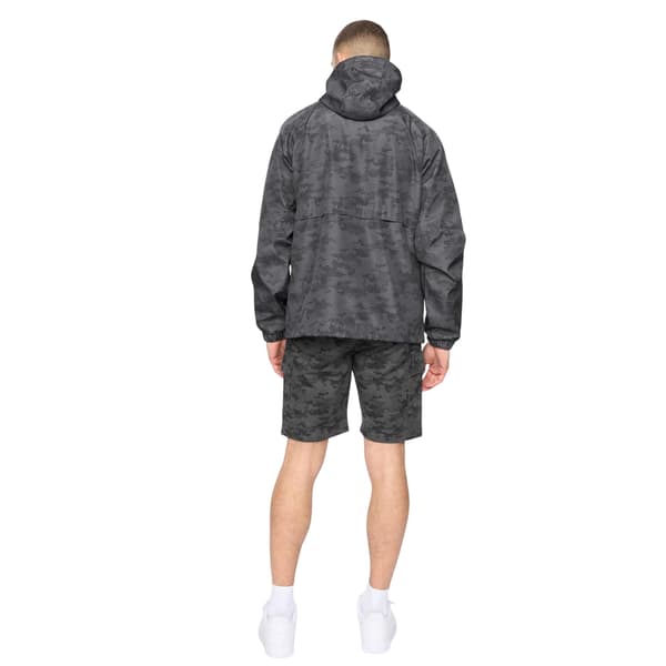 Crosshatch Herr Janscore Jacka med Heltäckande Tryck S Grå Grey S