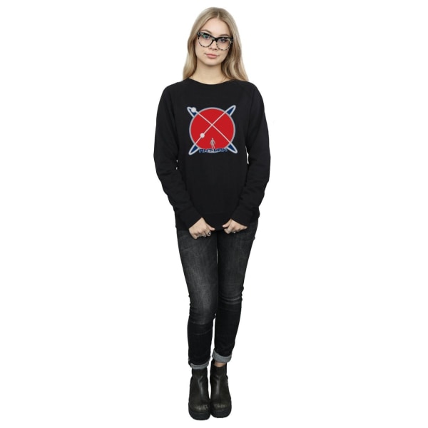 Marvel Dam/Kvinnor Ant-Man Planet Logo Sweatshirt M Svart Black M