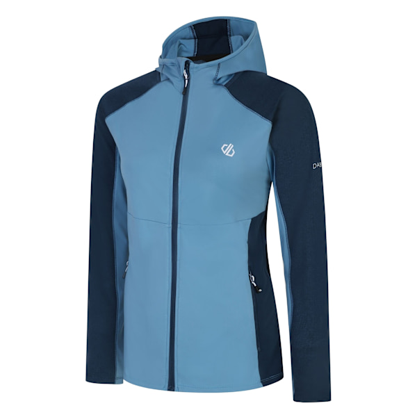 Dare 2B Convey II Huvtröja med Huva Core Stretch Mellanskikt för Kvinnor 12 Niagra Blue 12 UK