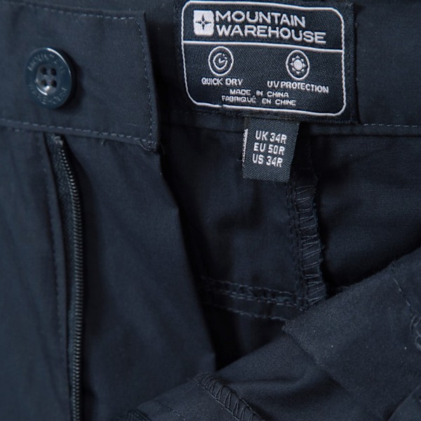 Mountain Warehouse Trek II Cargo-byxor för herr 44S Mörkblå Dark Blue 44S