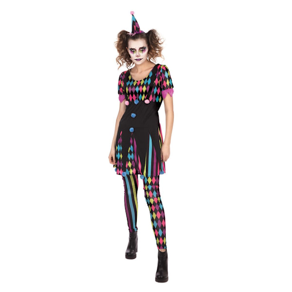 Bristol Novelty Damkläder/Dam Mischief Halloween Klänning L Flerfärgad Multicoloured L