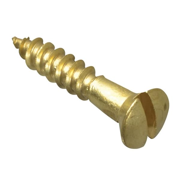 Forgefix Träskruvar, Spårskruv, Försänkt, Mässing 3/4 tum x 6 ForgePack 2 Multi Colour 3/4in x 6 ForgePack 25