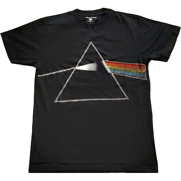 Pink Floyd Unisex Vuxen Dark Side Of The Moon Prydd T-shirt Black M