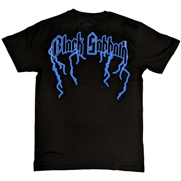Black Sabbath Unisex Adult Lightning Henry T-Shirt S Svart Black S