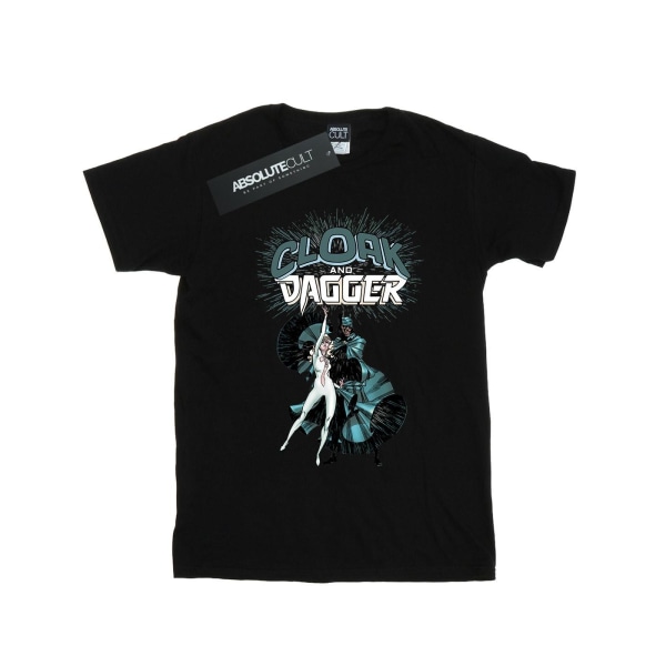 Marvel Boys Cloak And Dagger Shadow Dance T-shirt 12-13 år B Black 12-13 Years