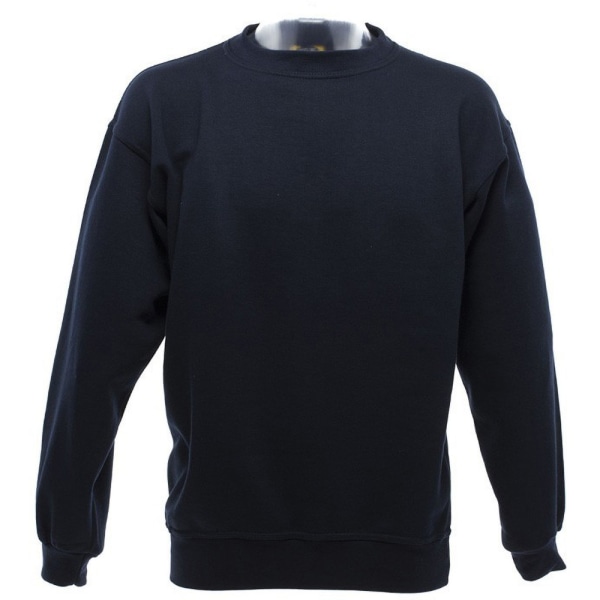 UCC 50/50 Tungvikts tröja för män i enfärgad tröja, topp M Marinblå B Navy Blue M