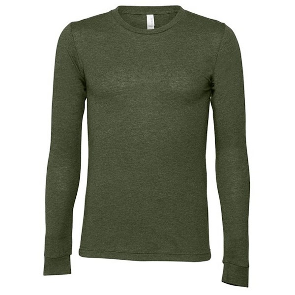 Bella + Canvas Unisex Adult Jersey Long-Sleeved T-Shirt M Milit Military Green M