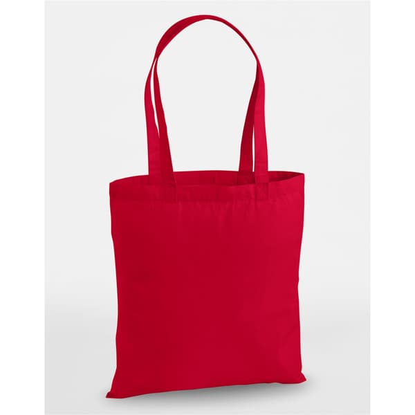 Westford Mill Premium Bomullstygväska En Storlek Klassisk Röd Classic Red One Size