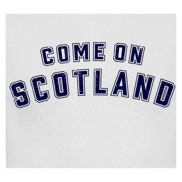 AWD Herr Come On Scotland T-shirt XL Vit White XL