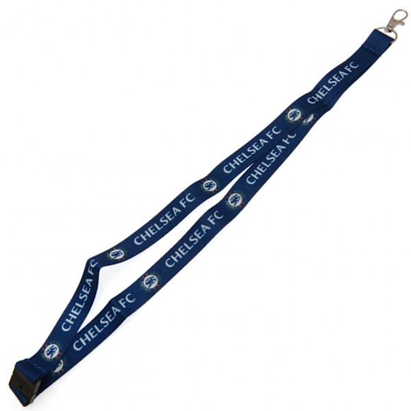 Chelsea FC Unisex Vuxen Lanyard En Storlek Blå Blue One Size