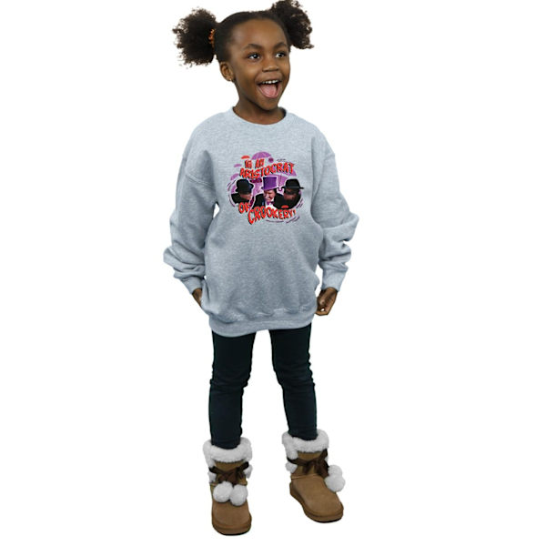 DC Comics Girls Batman TV-serien The Penguin Aristocrat Sweatshirt Sports Grey 5-6 Years