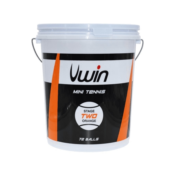 Uwin Stage 2 tennisbollar (paket med 72) One Size Orange Orange One Size