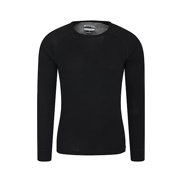 Mountain Warehouse Merino Ull Baslager Topp (2-pack) Black 4XL