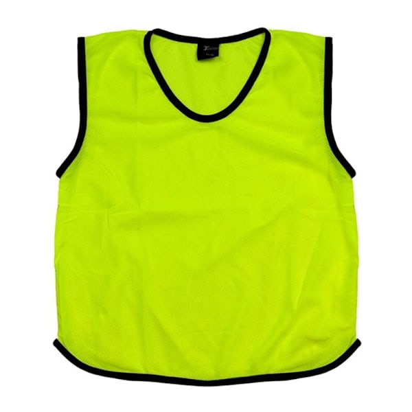 Precision Unisex Vuxen Mesh Träningsväst One Size Fluorescerande Y Fluorescent Yellow One Size