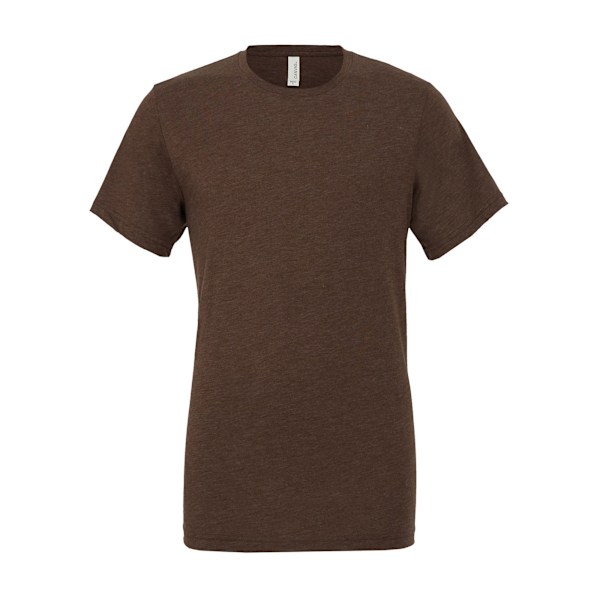 Canvas Triblend Crew Neck T-Shirt / Herr T-shirt med korta ärmar X Brown Triblend XS