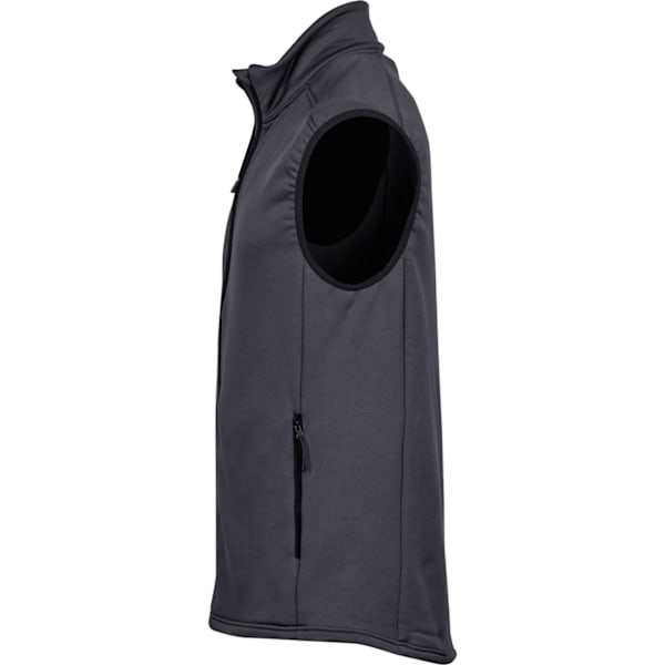 Tee Jays Herr Fleece Stretch Body Warmer L Mörkgrå Dark Grey L