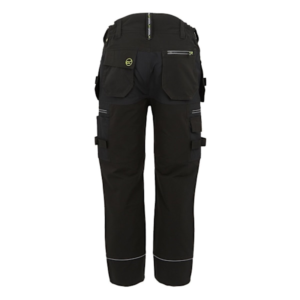 Regatta Professional Softshell Stretch Arbetsbyxor Herr 42R B Black 42R